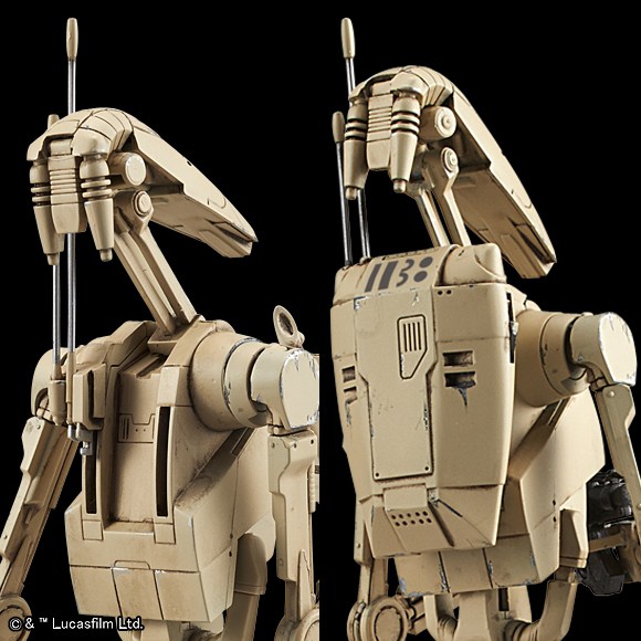 1/12 Battle Droid and Stap BANDAI - Star Wars