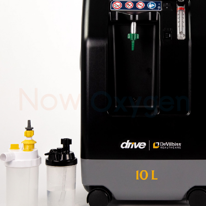 ตู้พักฟื้นสัตว์ขนาด 60*60 ซม. จับคู่กับเครื่องผลิตออกซิเจนขนาด 10 ลิตรแรงดันสูง 20 psi Devilbiss 1025KS