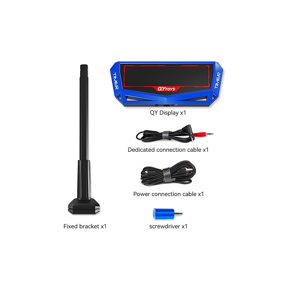 จอแสดงเวลาการแข่งขัน QY Display Pro Timer (Bluetooth) #QY3233