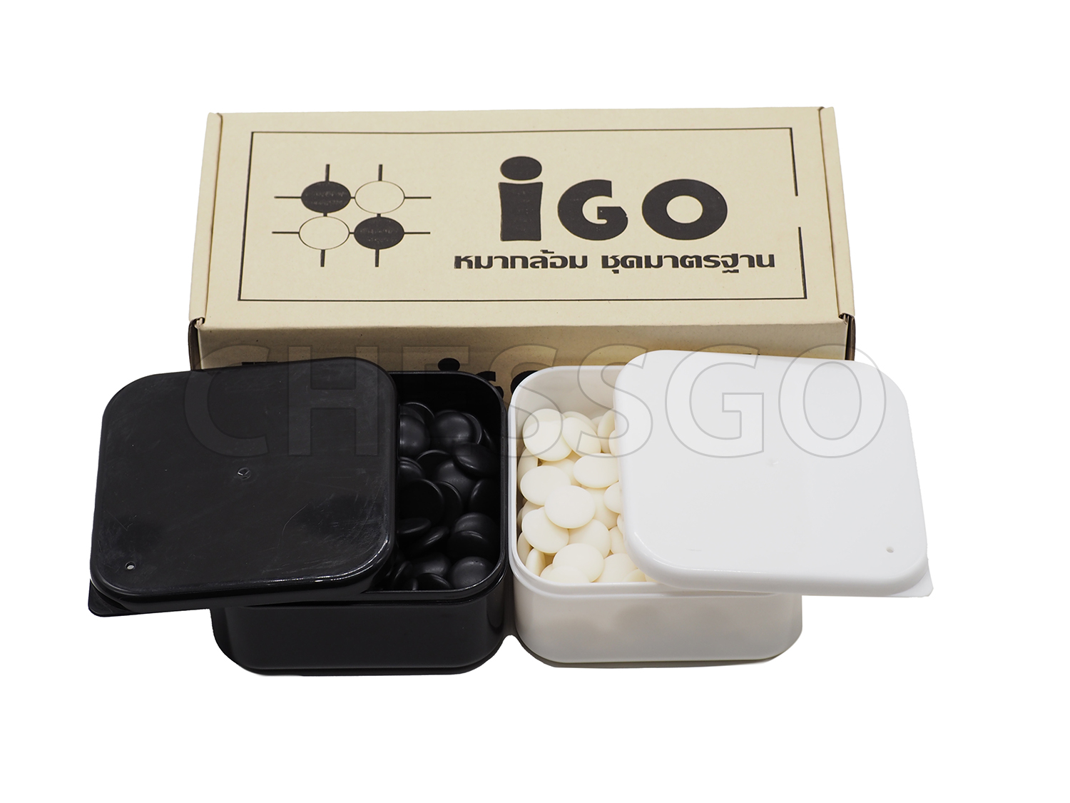 เม็ดหมากล้อมเมลามีน (นูน1ด้าน)