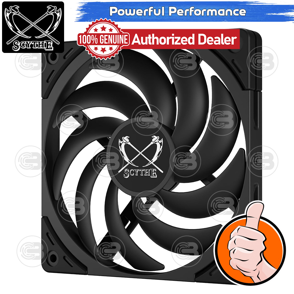 [CoolBlasterThai] SCYTHE Wonder Tornado 120 Slim Fan Case (size 120 mm.)