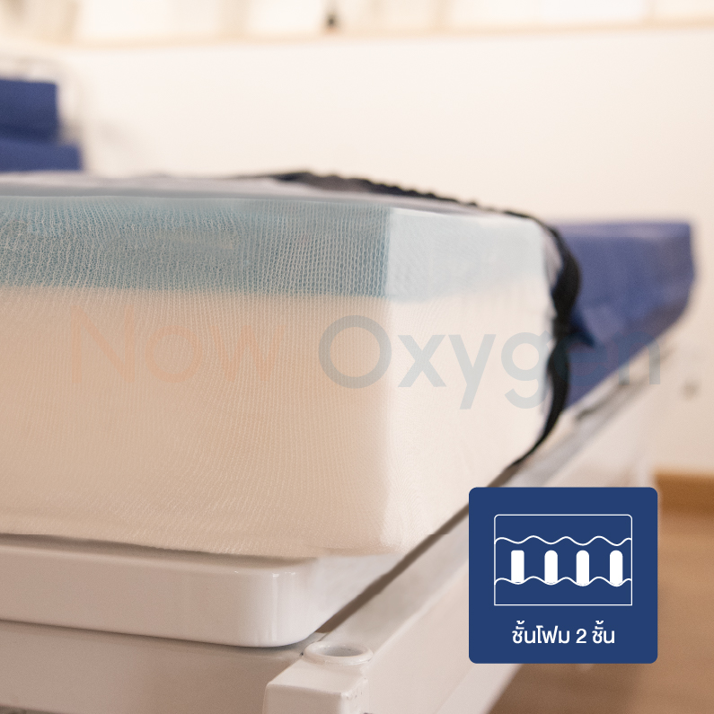 🇺🇸 ที่นอนโฟม ป้องกันแผลกดทับ 2 Layer (ป้องกันระดับสูง) สำหรับผู้ป่วย ผู้สูงอายุ Devilbiss รุ่น Gravimed Protexx รับประกันศูนย์ไทย 5 ปี