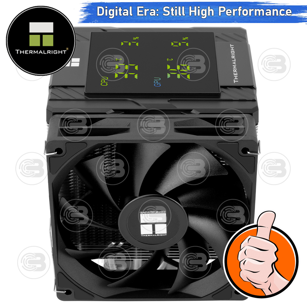 [CoolBlasterThai] Thermalright Peerless Assassin 120 Digital BLACK (AM5/LGA1851 Ready) ประกัน 6 ปี