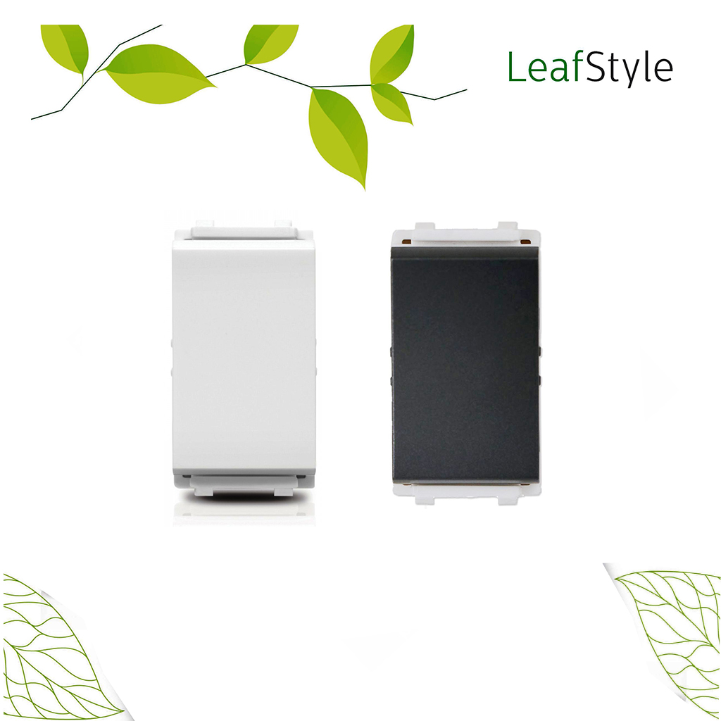 สวิตช์ไฟทางเดียว รุ่นลีฟ LeafStyle 1M size 1 way switch PHILIPS