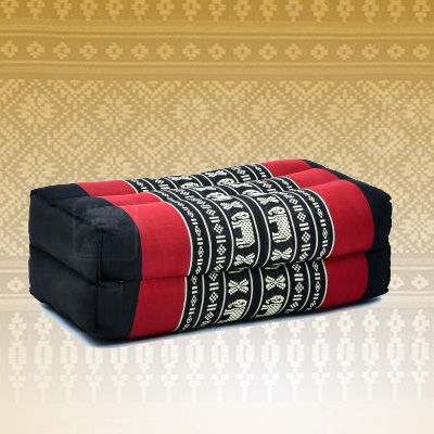 หมอนหนุน ขิดมาตรฐาน ของรับไหว้ ,The original Khit Rectangle health Pillow Thai Bolster Lumber 33x15x10 cm