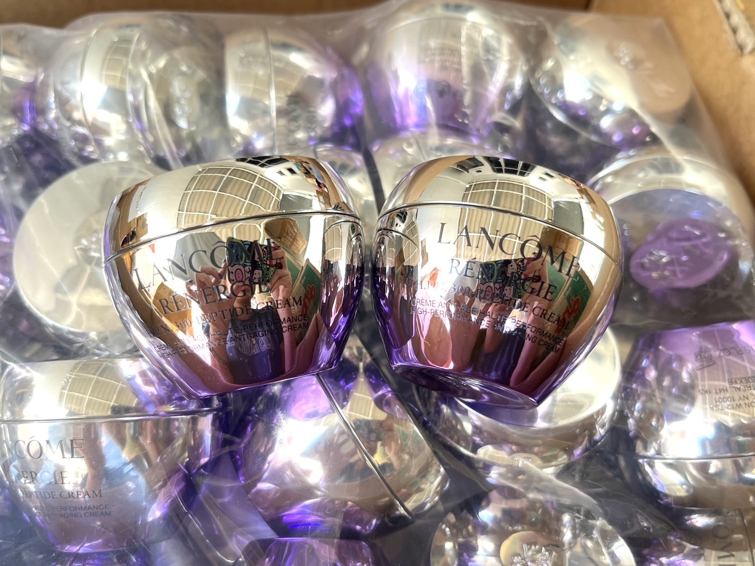 ขนาดทดลอง Lancome Renergie H.P.N. 300-Peptide Cream 15ml. ของแท้ (1กระปุก) แพ็คเก็จใหม่