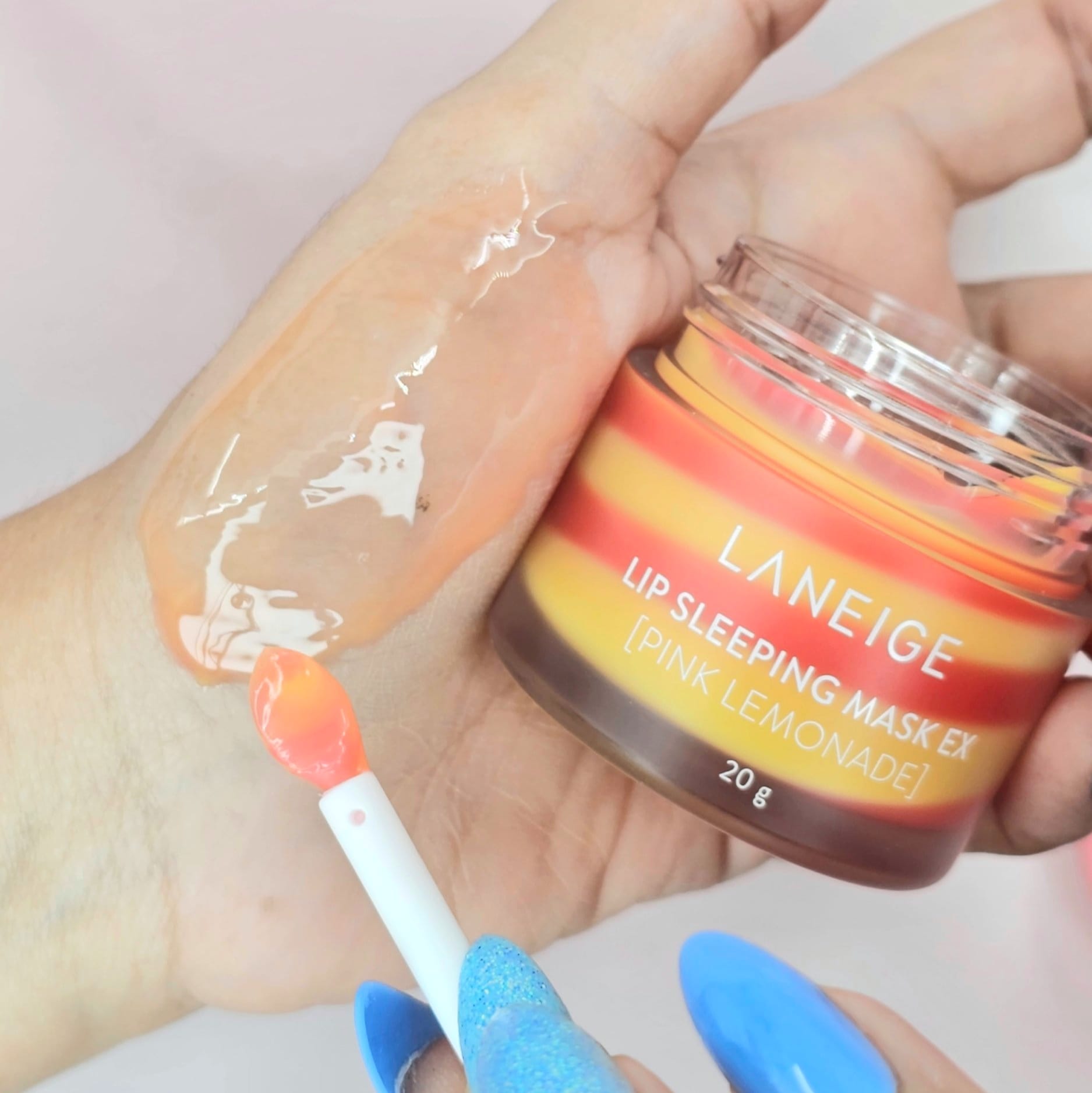 Laneige Lip Sleeping Mask 20g Pink Lemonade มาส์กสำหรับริมฝีปาก