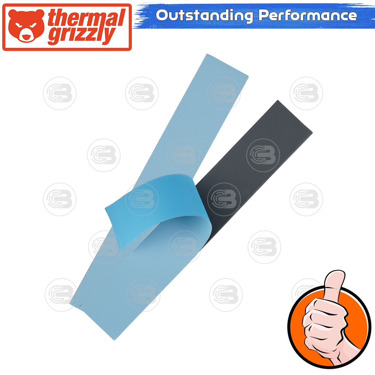 [CoolBlasterThai] Thermal Grizzly MINUS PAD PRO Thermal Pad 2PCS- 120x20 /1.5 mm./>15 W/mK