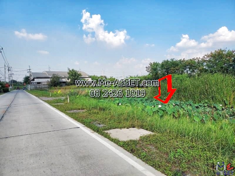 ขายที่ดินเปล่า ย่าน ดาวทอง เฉลิมนิเวศน์ ศาลายา พุทธมณฑล นครปฐม : ใกล้สนามกอล์ฟรอยัลเจมส์ : 96 ตร.วา