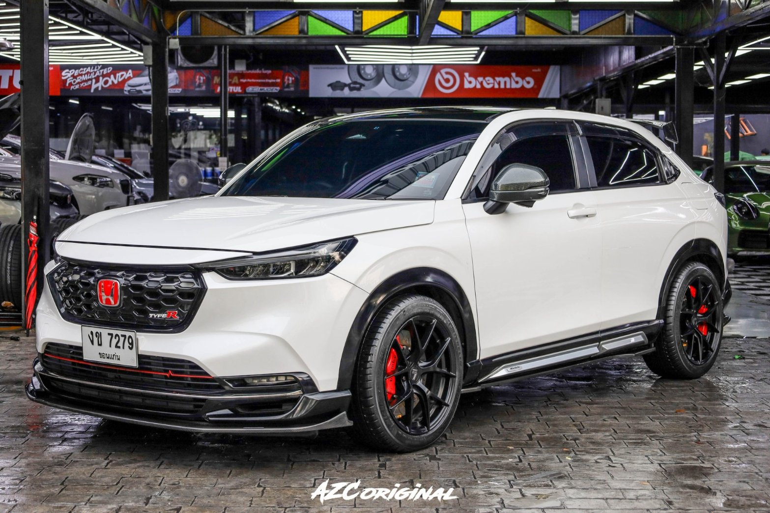 ชุดแต่ง ชุดสเกิร์ต Honda HR-V eHEV 2022 RS รุ่น AZC