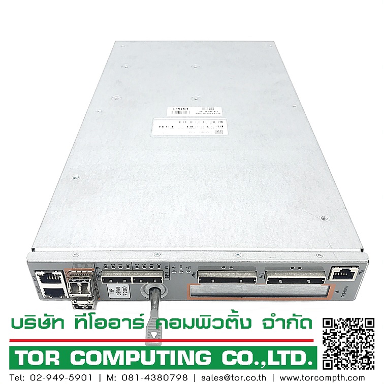 REF, HPE QR482A, QR482-63001, 683245-001 [TorCompTH - ขาย จำหน่าย ราคา] HPE 3PAR StoreServ 7200 8Gbs FC RAID Controller Module
