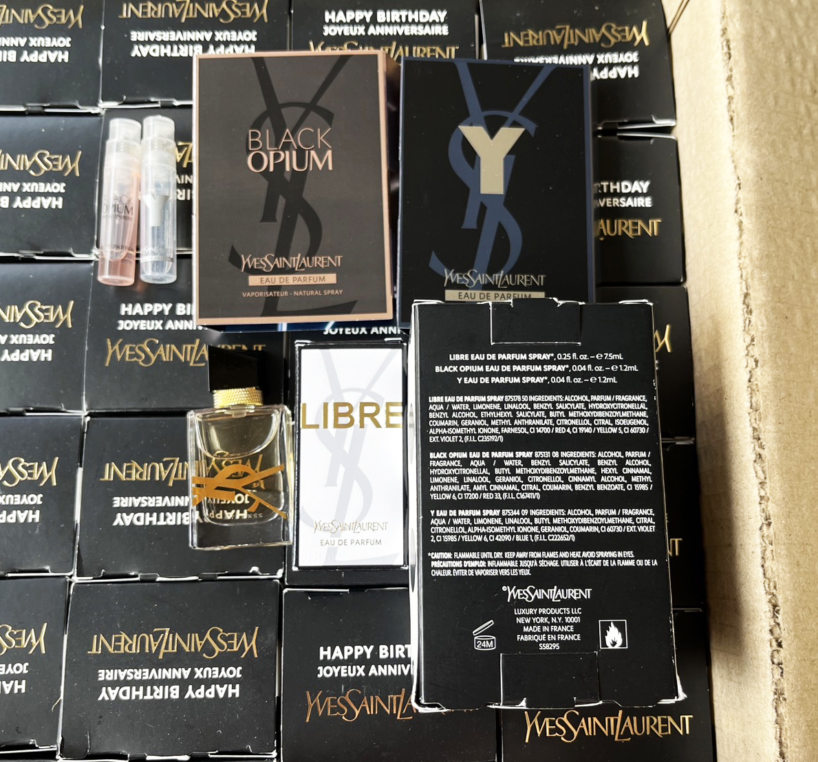 เซตน้ำหอมขนาดทดลอง SEPHORA x YSL Birthday Set Beauty insider set ของแท้ (1กล่อง)
