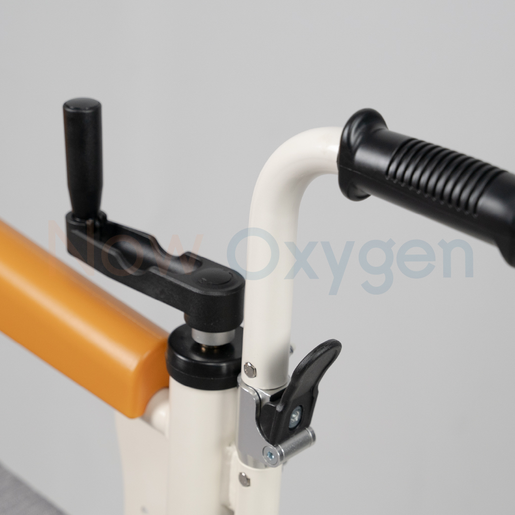 รถเข็นเคลื่อนย้ายแบบแมนนวล มือหมุนด้านบนใช้งานง่าย รับประกัน 2 ปี