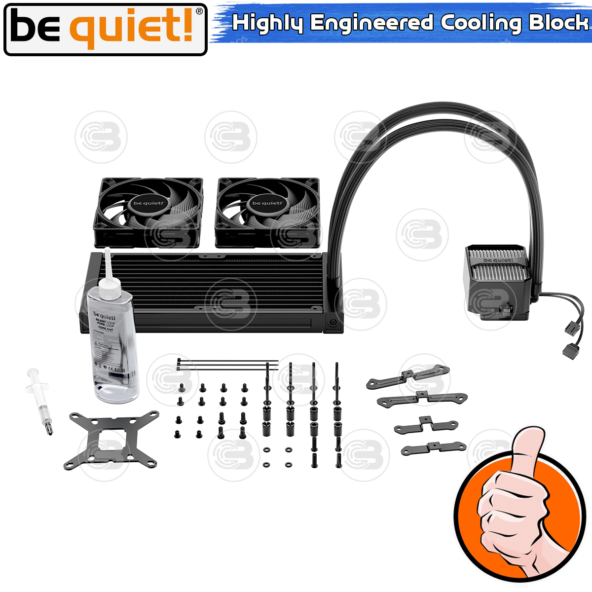[CoolBlasterThai] Be Quiet Silent Loop 240 AIO Water Cooling CPU Cooler (AM5/LGA1851 Ready) (BW024) ประกัน 3 ปี