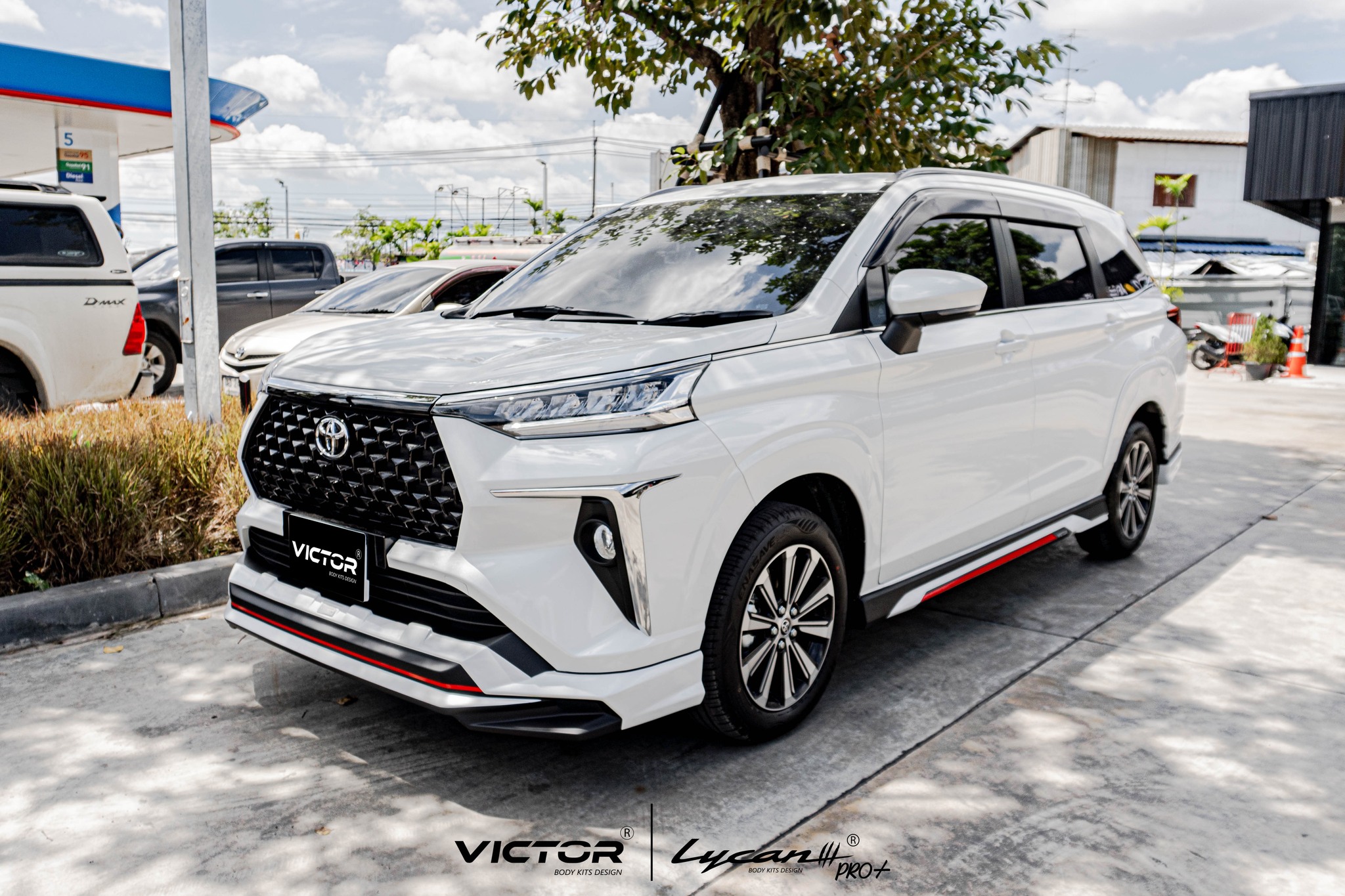 ชุดแต่ง ชุดสเกิร์ต TOYOTA VELOZ VICTOR
