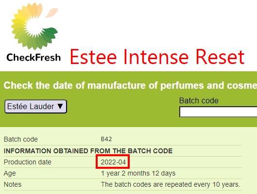 Estee Lauder Advanced Night Repair Intense Reset Concentrate 20ml. ทรีทเม้นท์