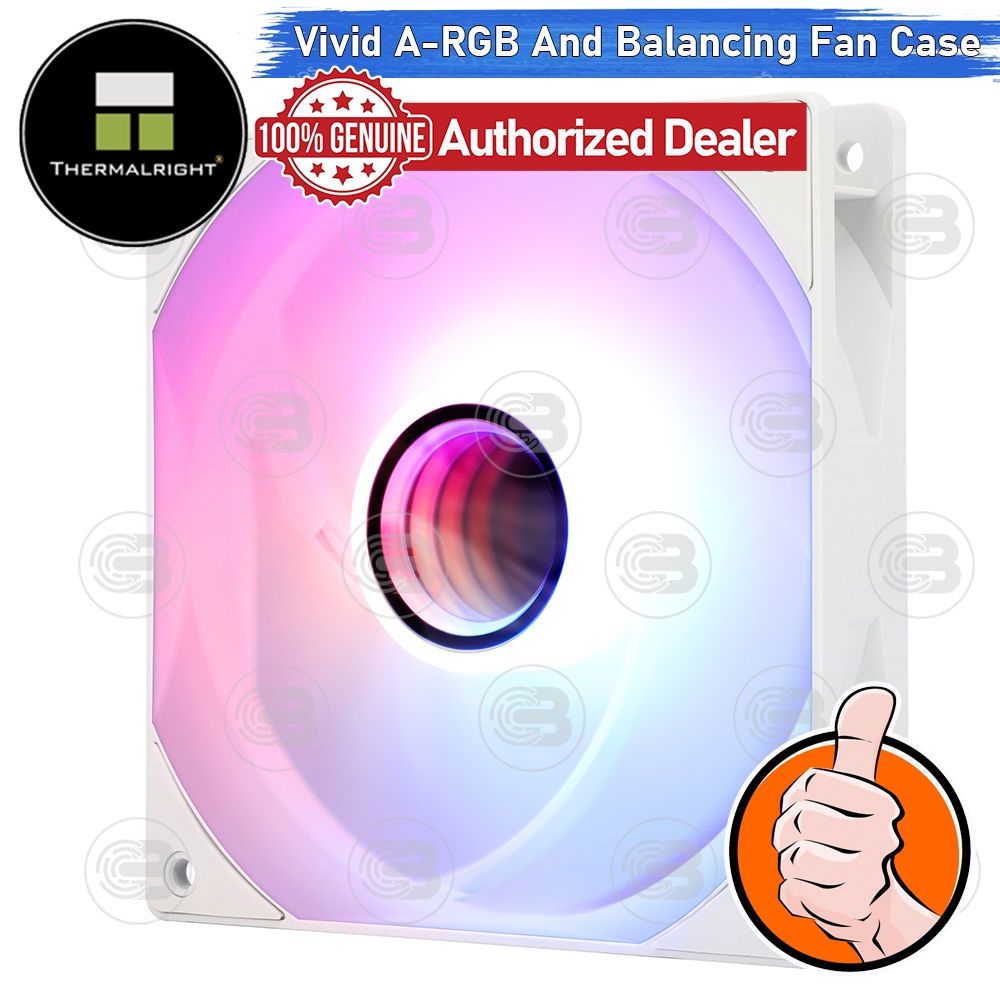 [CoolBlasterThai] Thermalright TL-C12W-S V3 A-RGB Fan Case (size 120 mm.) ประกัน 3 ปี