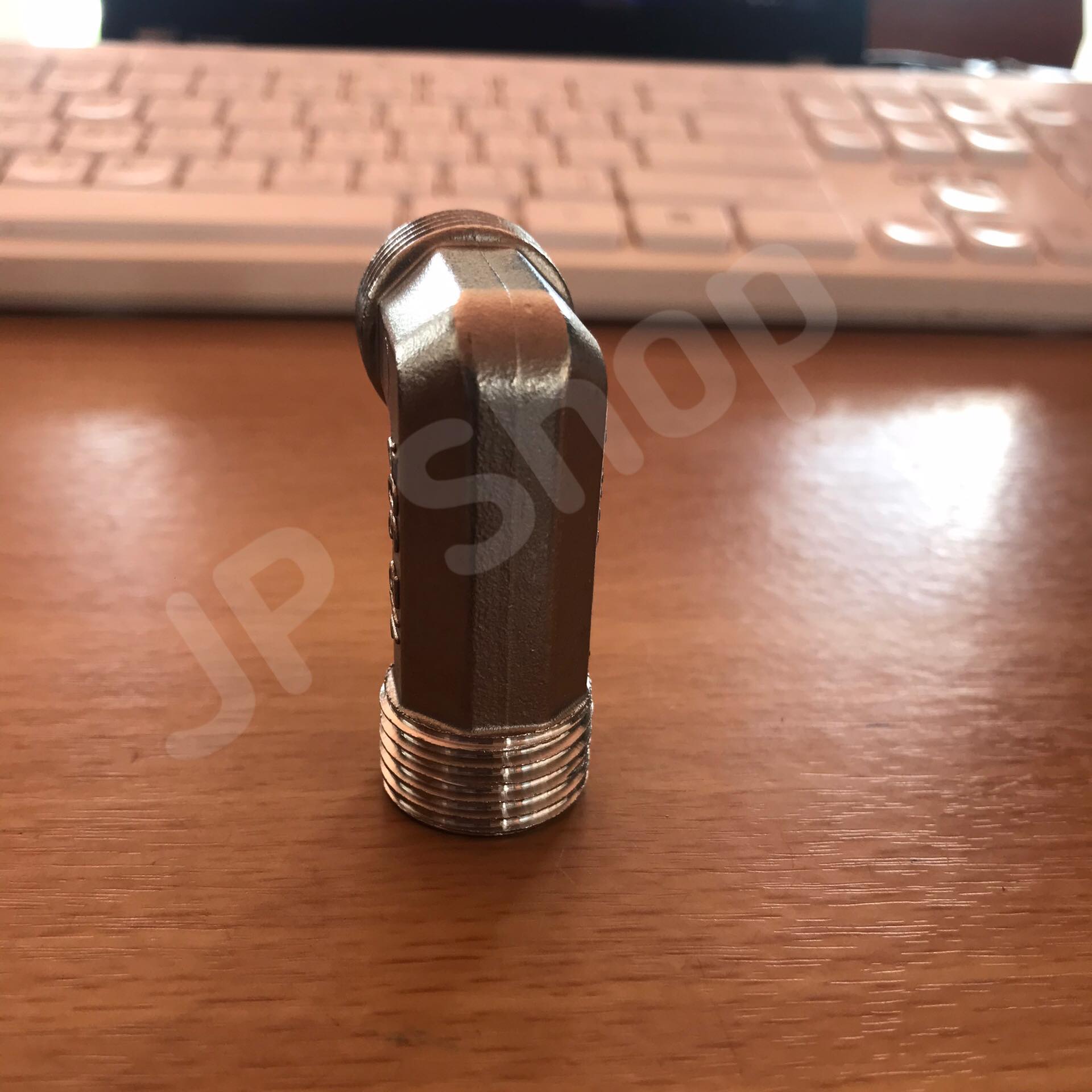 ข้องอสแตนเลส304 เกลียวนอก ขนาด 4 หุุน #2454