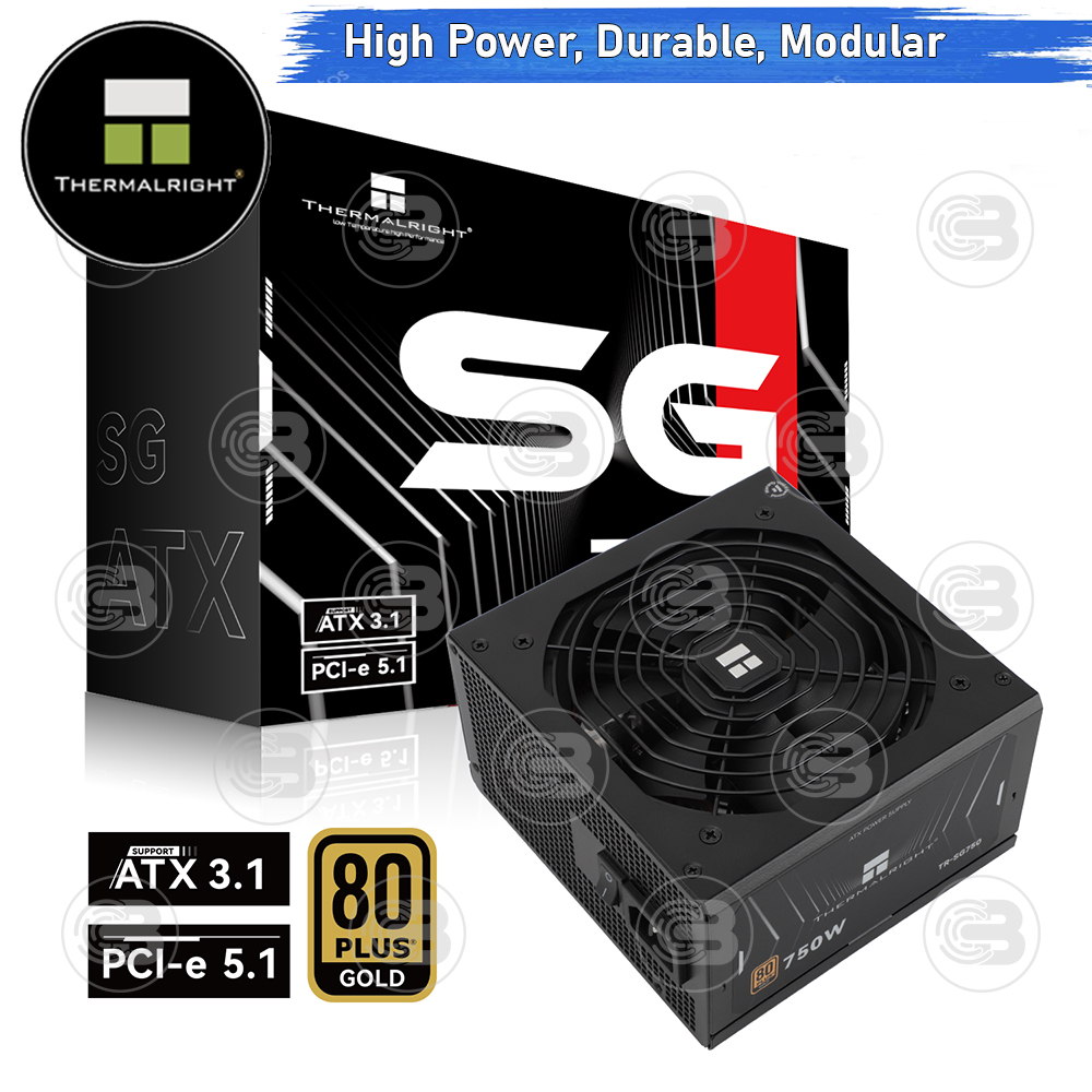 [CoolBlasterThai] Thermalright Power Supply 750W 80 Plus Gold Full Modular (SG 750) ประกัน 5 ปี