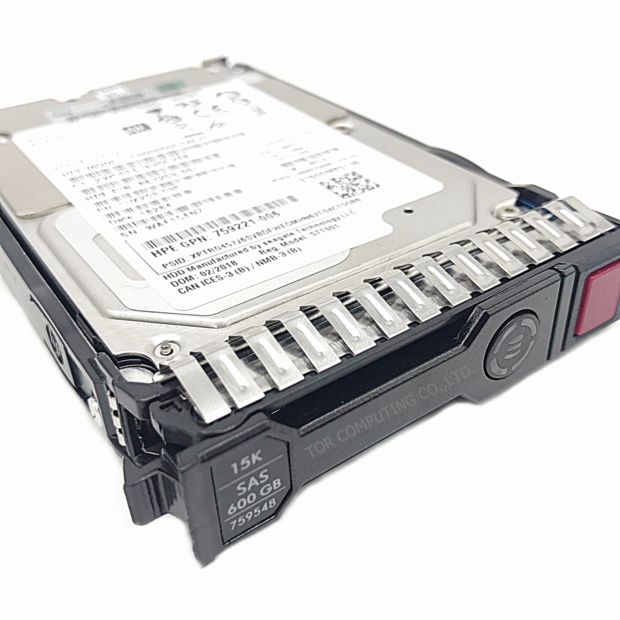 NEW, HP 759212-B21 759548-001 [TorCompTH Thailand ขาย จำหน่าย ราคา] HP 600GB 15K 12G 2.5IN SAS HDD G8 G9