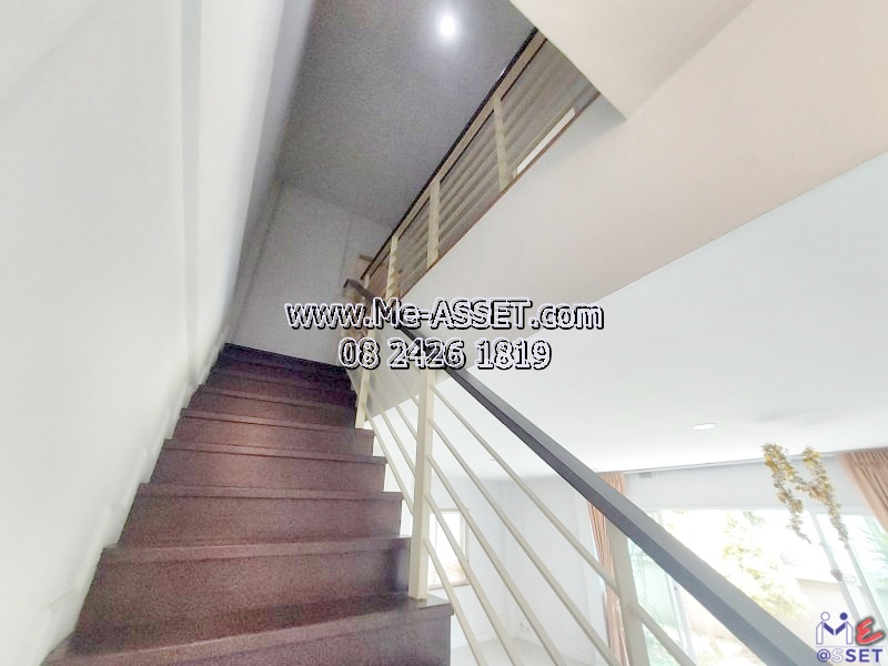 ขายถูกทาวน์โฮม หลังมุมต้นโครงการ ย่าน ซอยวัดท่าเกวียน เลียบคลองพระอุดม คลองบางไผ่ วัดทองสะอาด ลาดหลุมแก้ว : ม.บ้านสวนธนาการ์เด้น : 2 ชั้น 43.4 ตร.วา