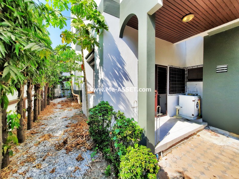 ให้เช่าทาวน์โฮม ถ.สุขุมวิท 105 ซ.ลาซาล 37 แขวงบางนา เขตบางนา กรุงเทพ ห้องริม / พื้นที่ 3 ชั้น 43 ตารางวา