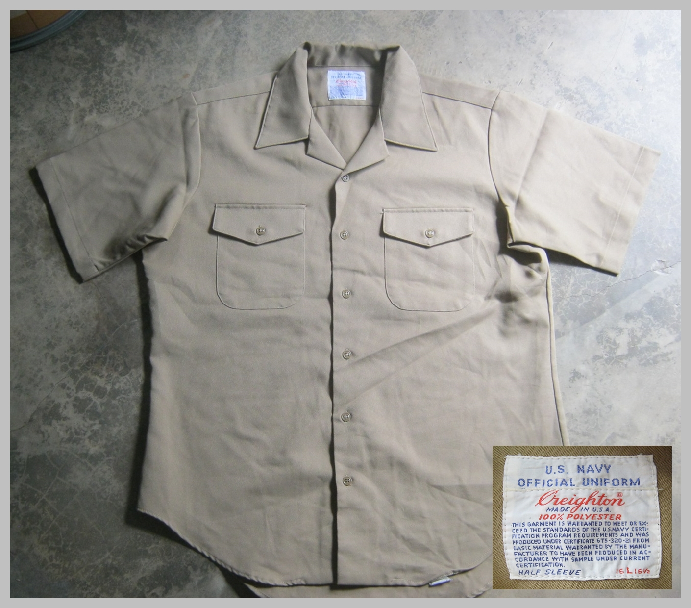 ขายแล้ว เสื้อทหาร USN
