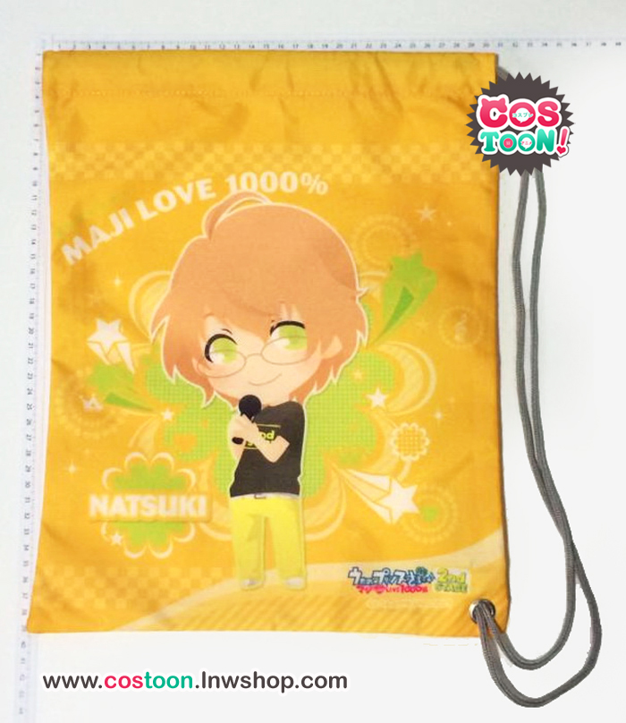 Set.กระเป๋า+ผ้าขุนหนูแบบยาว Uta no Prince-sama Natsuki