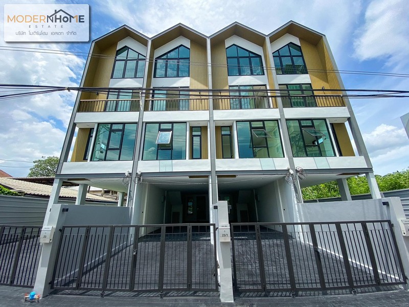 MH66021 ขายและให้เช่าโฮมออฟฟิศ 4 ชั้น 2 แปลง ซอยวชิรธรรมสาธิต 60 เขตพระโขนง