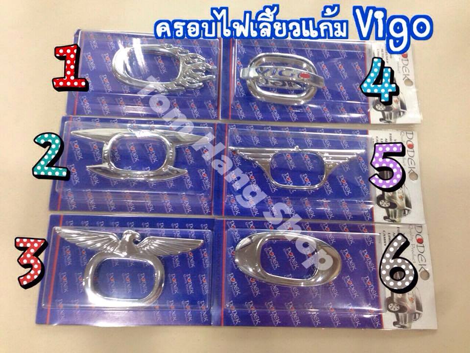ครอบไฟเลี้ยวแก้มโครเมี่ยม