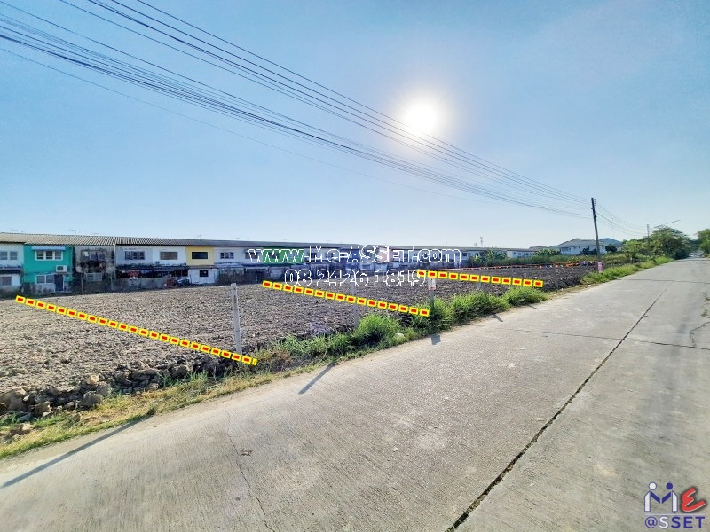 ขายที่ดินถมแล้ว ติดถนน ย่าน สวนส้มพัฒนา ลำสามแก้ว ลำลูกกาคลอง 2 : ซอยพวงส้ม ใกล้ตลาดบุญร่มเย็น : เนื้อที่รวม 2-1-0 ไร่ แบ่งขายได้