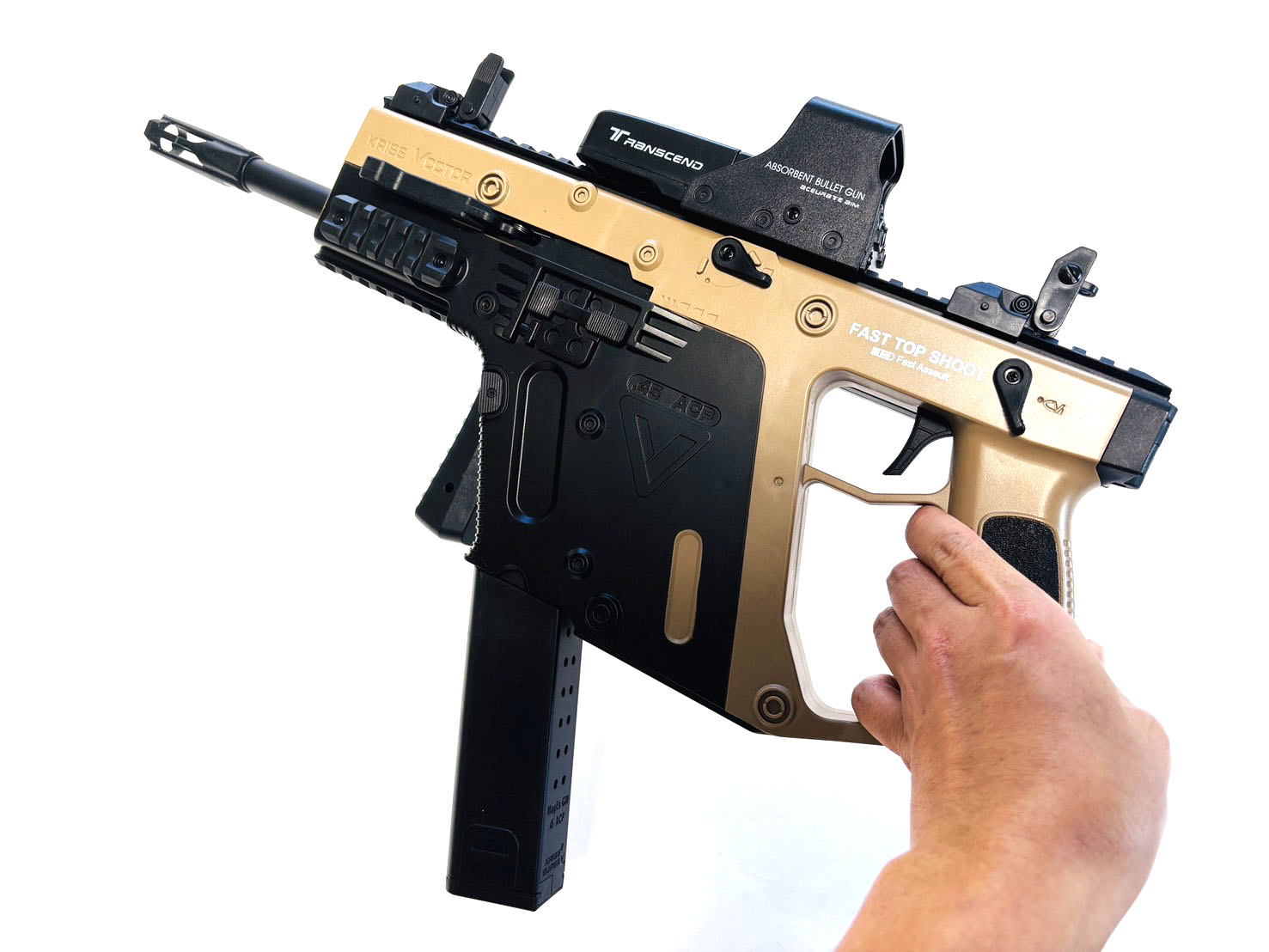 ปืนเจล ปืนเจลไฟฟ้า รุ่น Kriss Vector (Semi&Full-Auto)