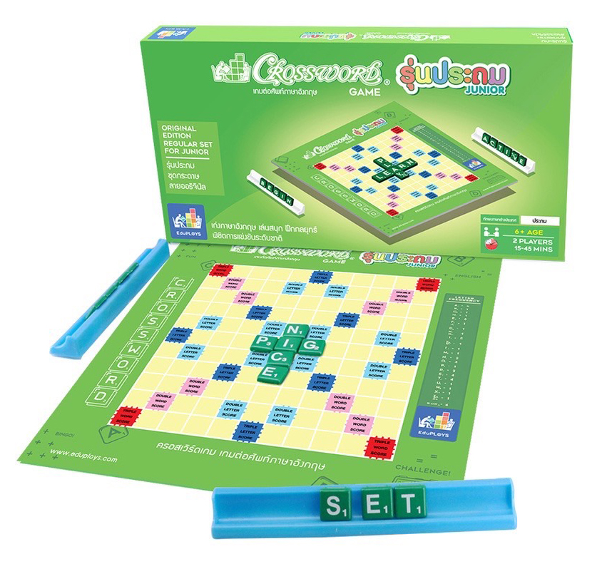 Crossword ครอสเวิร์ด กระดาษ รุ่นประถม (11x11ช่อง)
