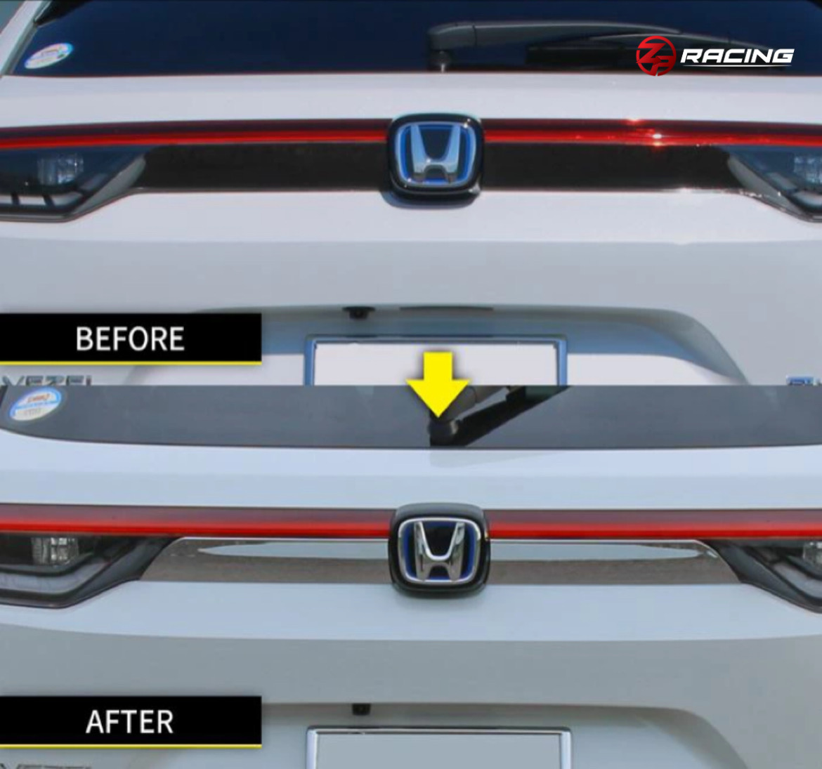 คิ้วตกแต่งฝาท้าย Honda HR-V e:HEV (RV)