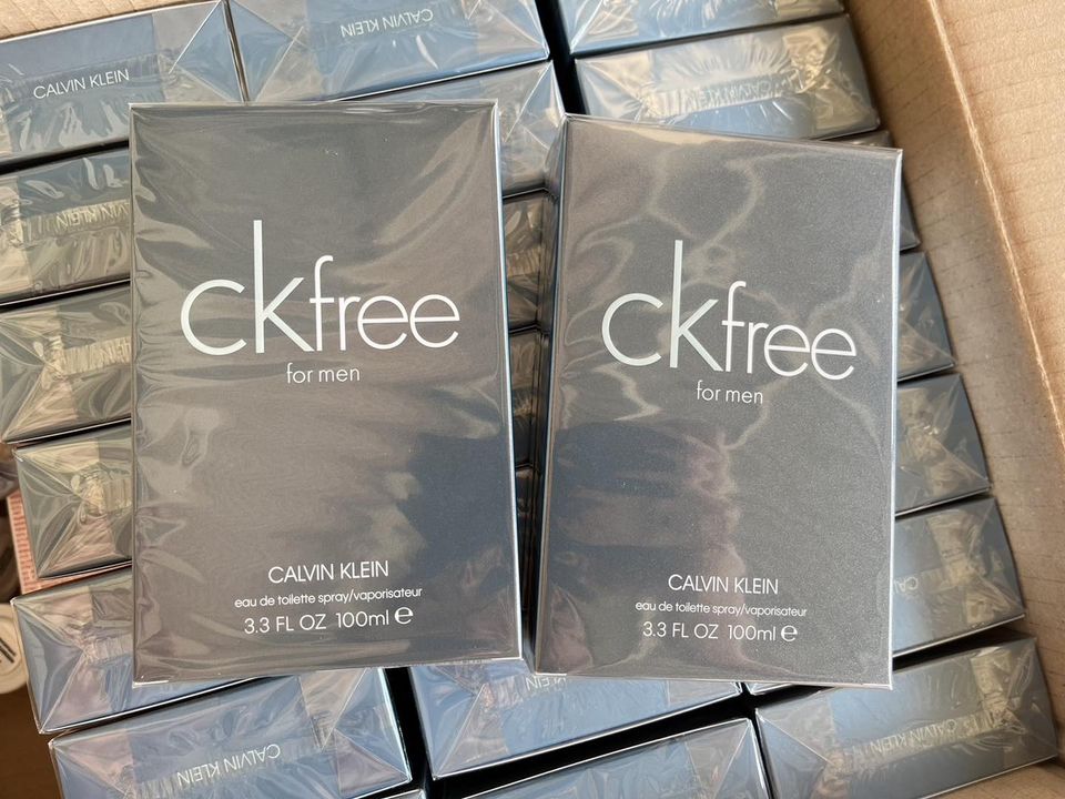 Calvin Klein CK Free for Men Eau De Toilette 100ml. น้ำหอมของแท้ (1กล่อง)