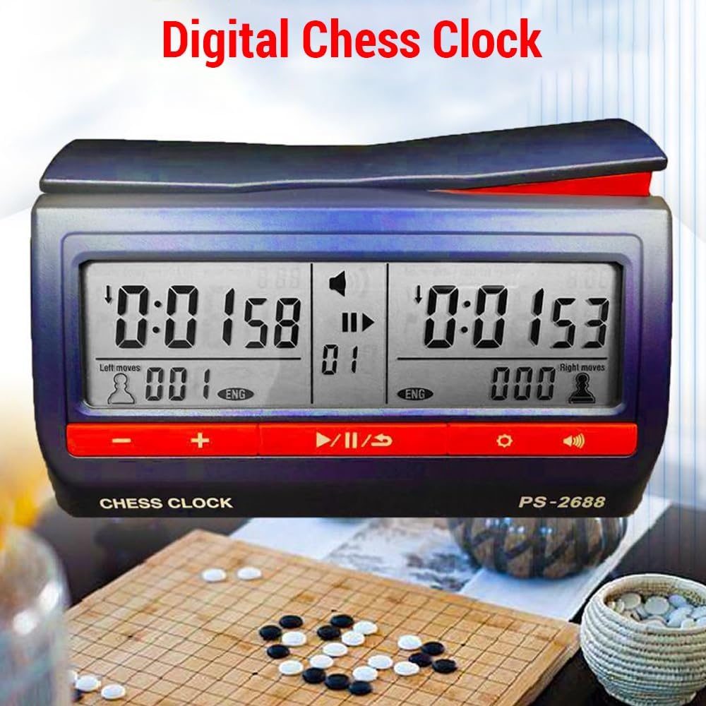 นาฬิกาจับเวลาหมากรุกแบบดิจิตอล Pursun Digital Clock PS-2688