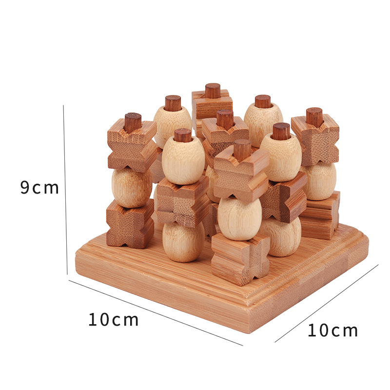 เกมOX 3D โอเอกซ์ ไม้ไผ่ 3มิติ (Bamboo 3D Tic-tac-toe)