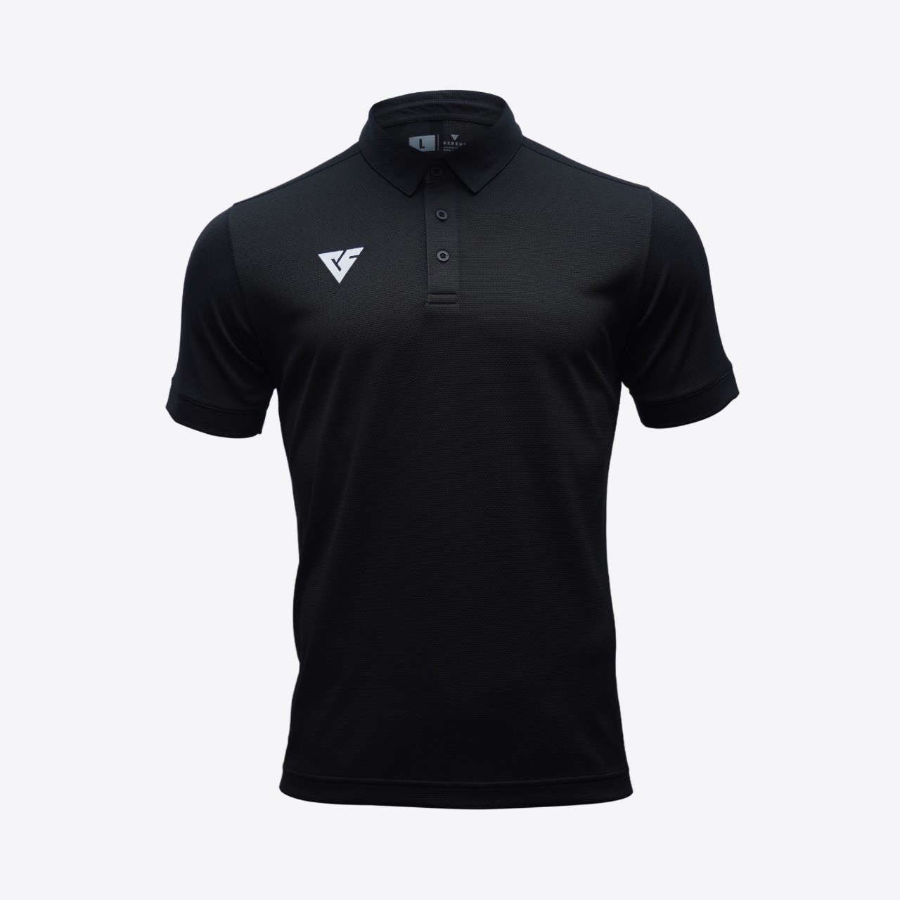 VERSUS ENDORPHIN POLO เสื้อโปโลสปอร์ต เวอร์ซูส VA-6605N ดำ