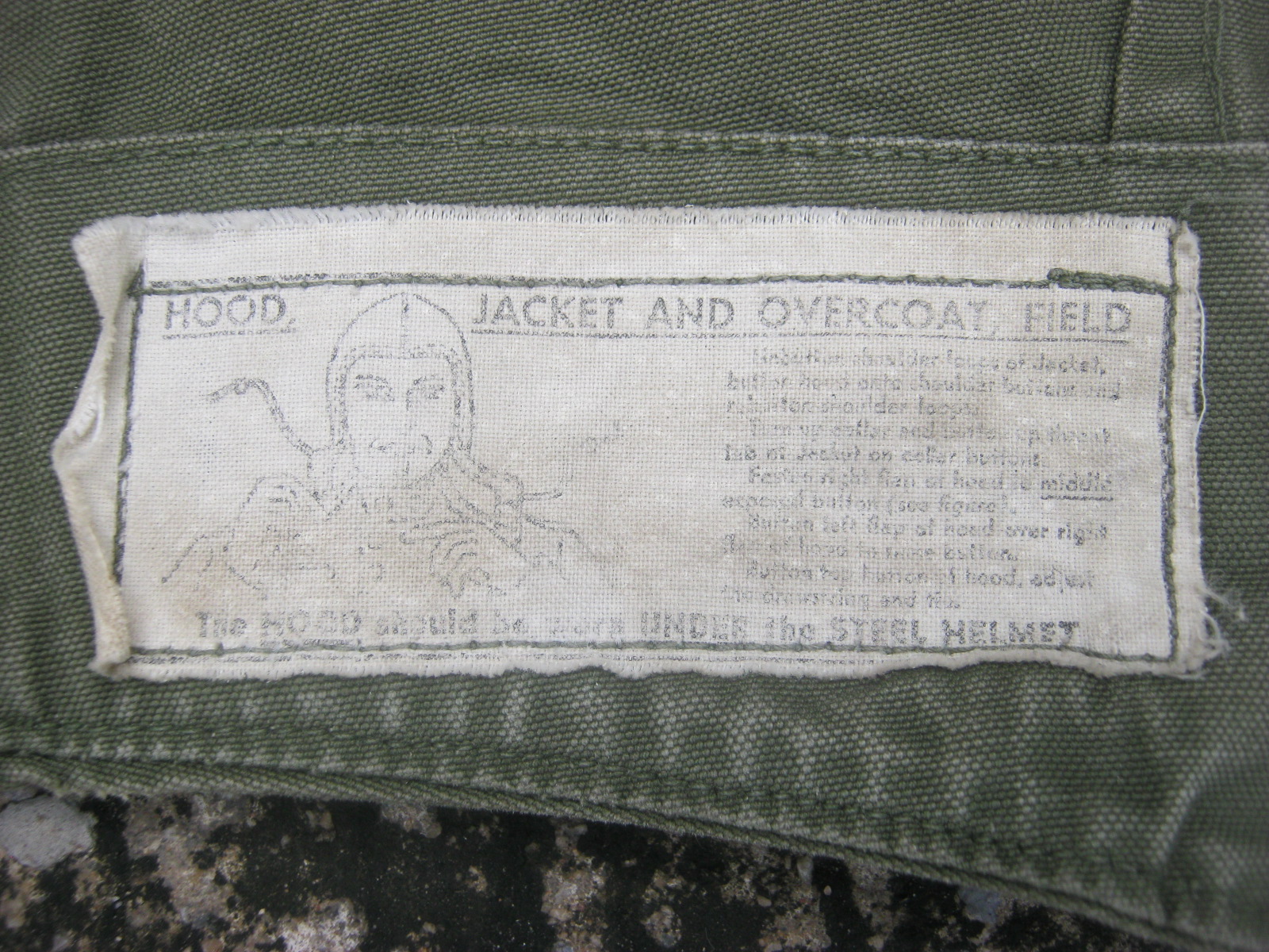 ฮูดเสื้อ ทหาร USA . military jacket