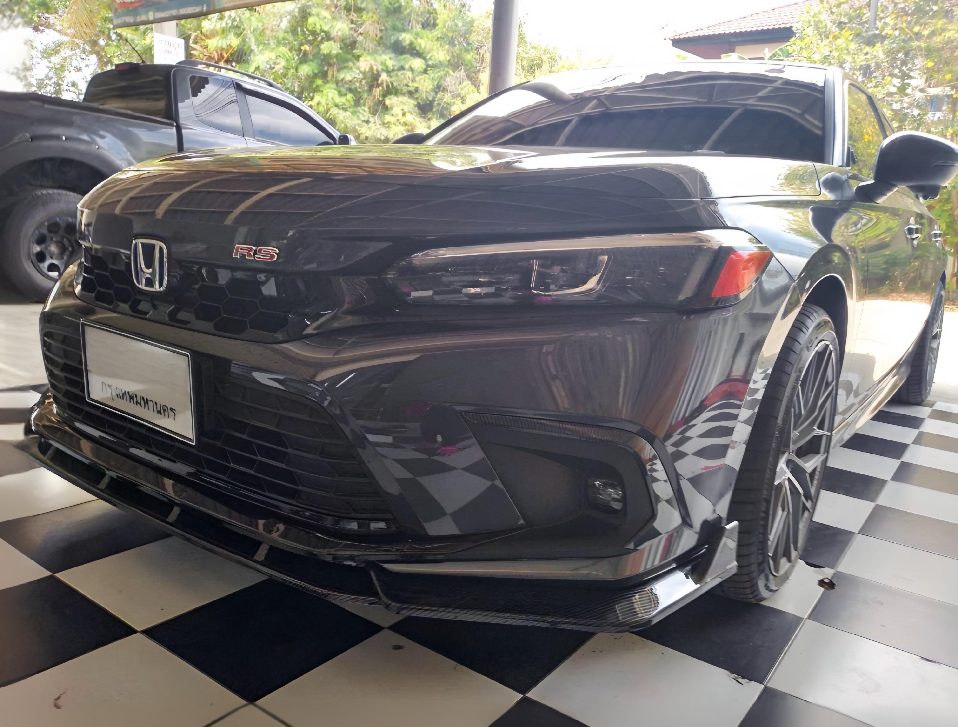 ลิ้นหน้า ลิ้นต่อกันชนหน้า Civic FE รุ่น Z-Spec V.2