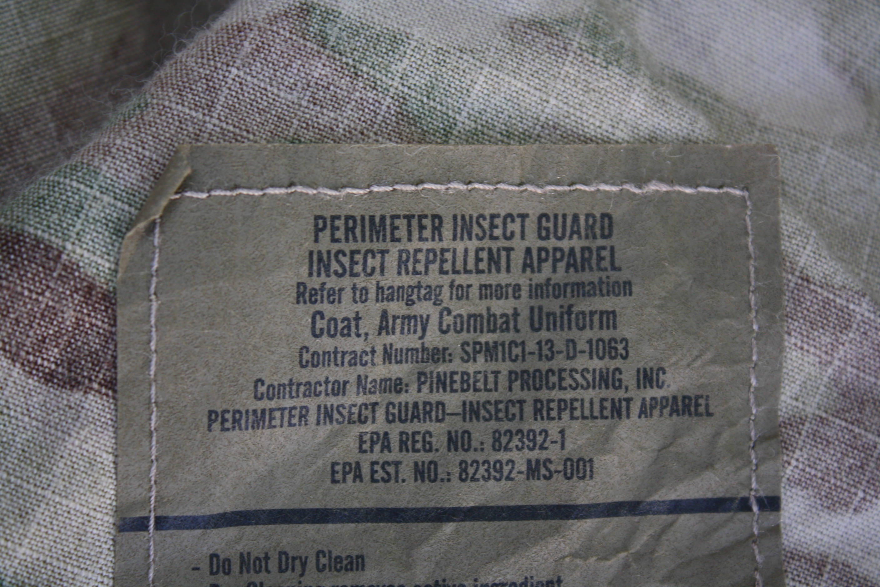 เสื้อทหารสหรัฐ ลายมัลติแคม ลายพิเศษ