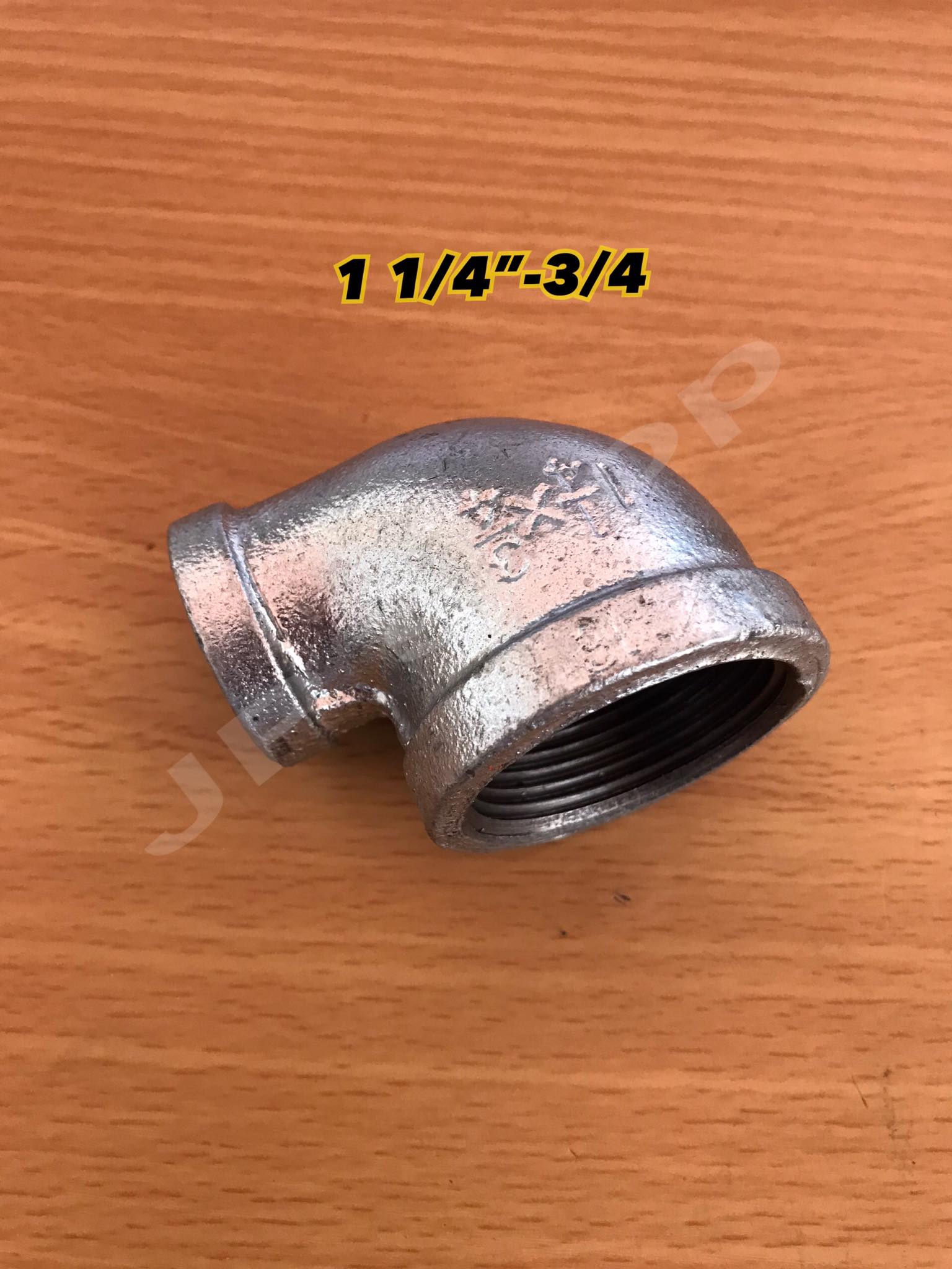 ข้องอลด ข้องอประปา90องศา ข้องอเหล็ก อุปกรณ์ประปา ขนาด1 1/2นิ้ว-1นิ้ว,1 1/4นิ้ว-1นิ้ว,1 1/4นิ้ว-3/4,1นิ้ว-1/2,1นิ้ว-3/4,3/4-1/2