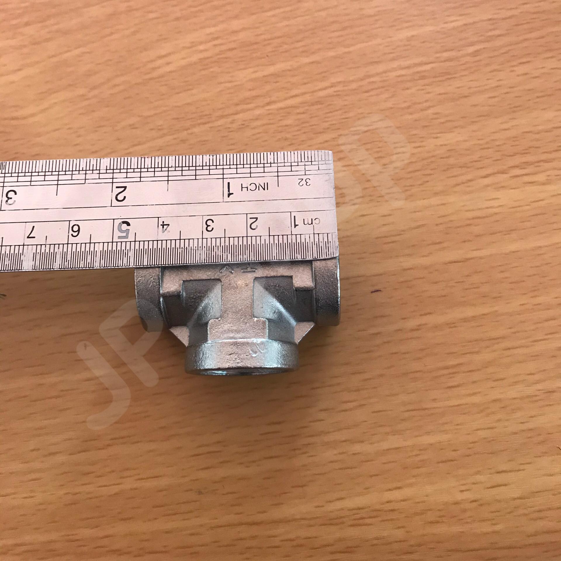 ข้อต่อสามทางสแตนเลส304 เกลียวใน ขนาด 4 หุน สแตนเลส304 ข้อต่อ สามทาง ขนาด4 หุน #2854