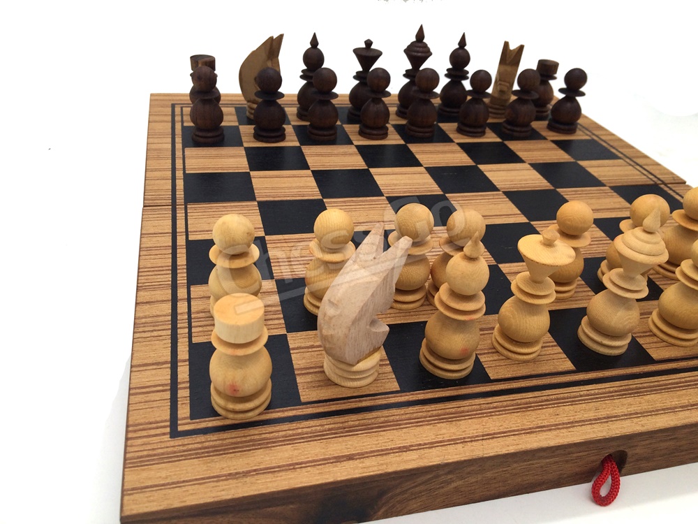 หมากรุกฝรั่งไม้พับ chess 3in1