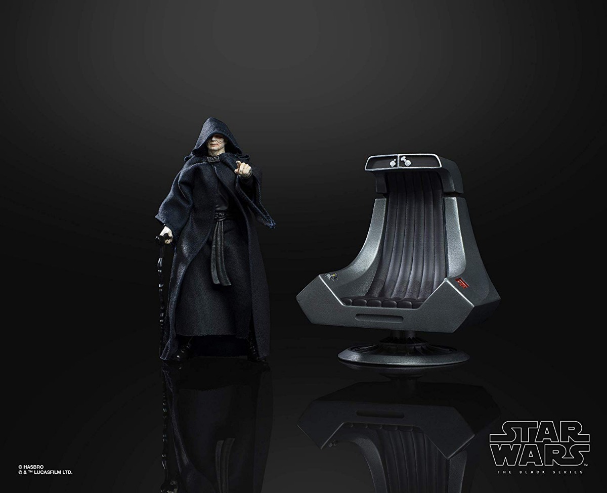 6" Emperor Palpatine with Throne RETURN OF THE JEDI - HASBRO Exclusive Figure Black Series