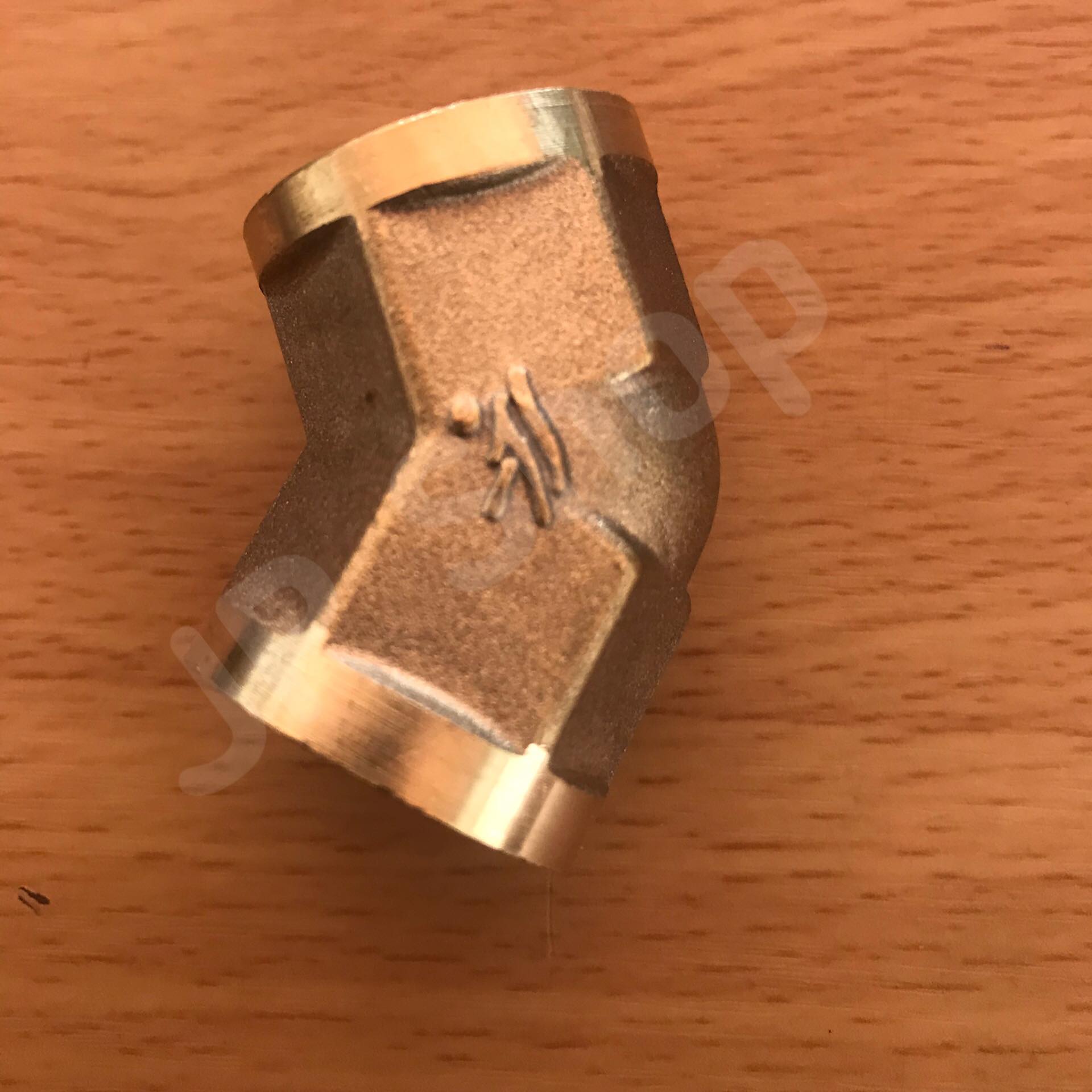 ข้องอทองเหลือง 45 องศา เกลียวใน ขนาด 4 หุน #1954