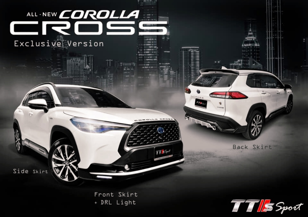 ชุดแต่งโตโยต้าโคโรล่าครอส Toyota Corolla Cross รุ่น TTS Sport