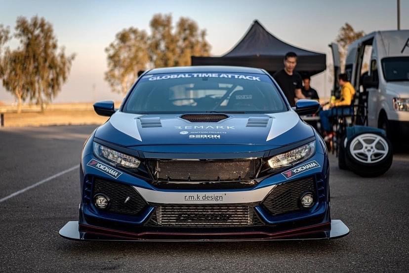 [Pre-Order]ฝากระโปรงหน้า Civic FC FK คาร์บอนแท้ (Pure Carbon) SEIBON TS-Style