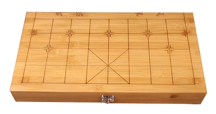 ชุดหมากรุกจีนไม้ไผ่มาตรฐาน