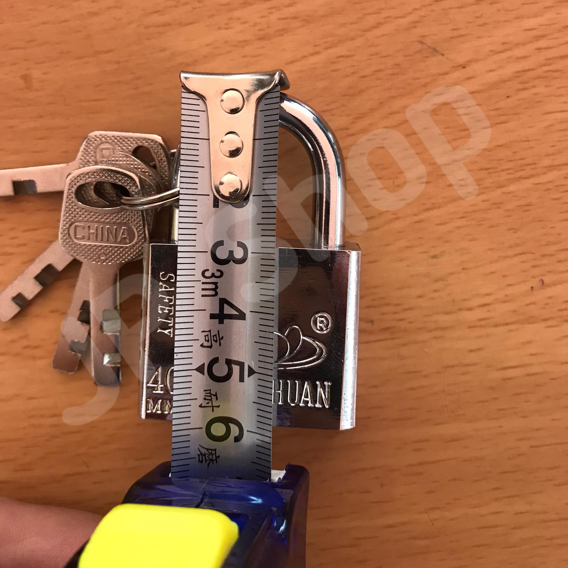 กุญแจล็อคบ้าน ล็อคครัว ล็อคอเนประสงค์ 40 มม. ล็อคแน่นหนา คงทน ราคาถูก สนใจสั่งซื้อได้เลย ห่วงสั้น #6971342321143